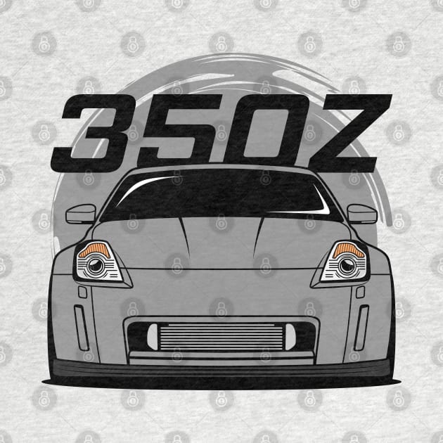 Silver 350Z JDM by GoldenTuners